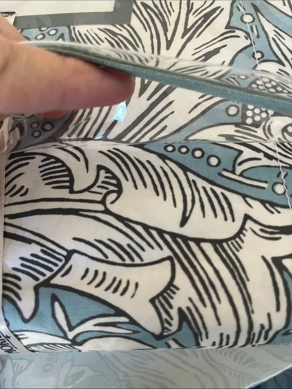 New William Morris Duvet Cover and Shams Queen